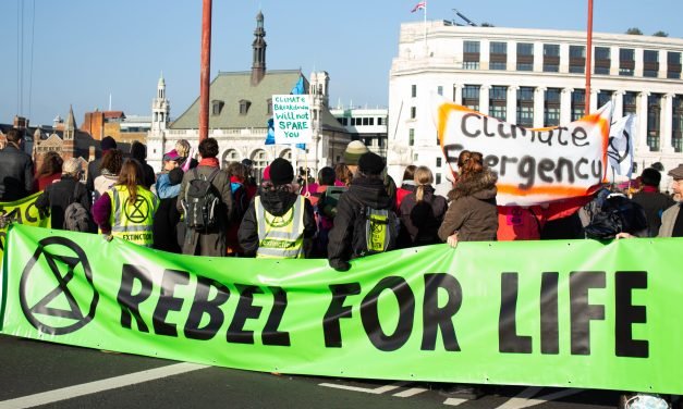 E pour Extinction Rebellion