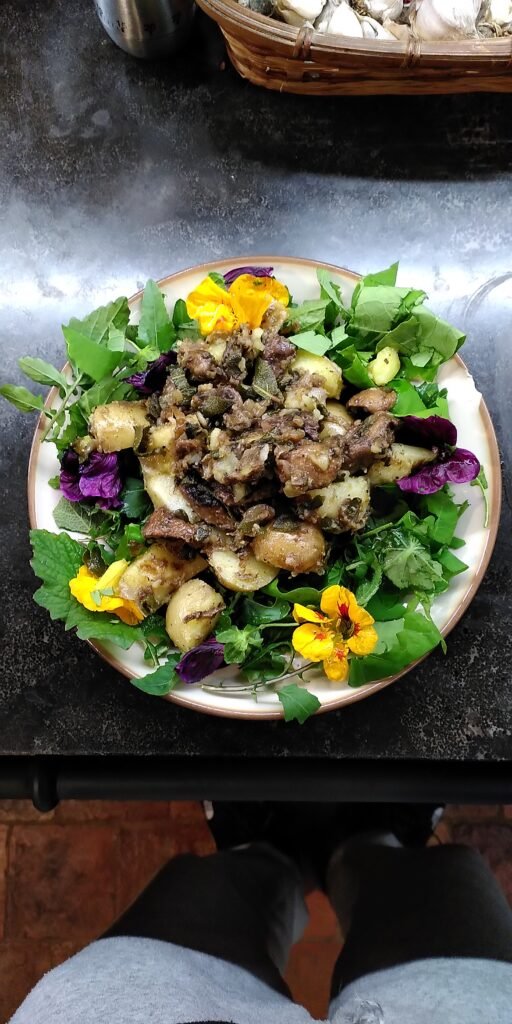 Vegan summer meal