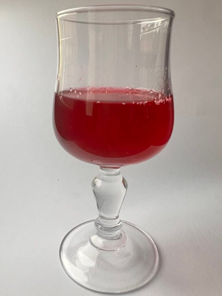 Un verre de notre vin